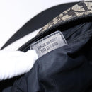 Christian Dior Trotter Canvas Shoulder Bag Navy Silver Auth bs27283-12