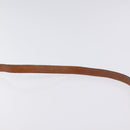 Salvatore Ferragamo Shoulder Bag Leather PVC Black Gold Auth bs27289-8