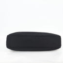 Salvatore Ferragamo Vala Shoulder Bag Nylon Black Silver Auth bs27290-11