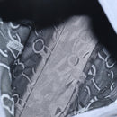 Salvatore Ferragamo Vala Shoulder Bag Nylon Black Silver Auth bs27290-17