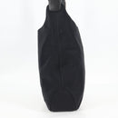 Salvatore Ferragamo Vala Shoulder Bag Nylon Black Silver Auth bs27290-5