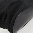 Salvatore Ferragamo Vala Shoulder Bag Canvas Black Silver Auth bs27291-9