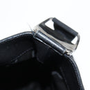 Salvatore Ferragamo Vala Shoulder Bag Canvas Black Silver Auth bs27291-10
