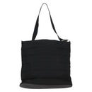 Salvatore Ferragamo Vala Shoulder Bag Canvas Black Silver Auth bs27291-2