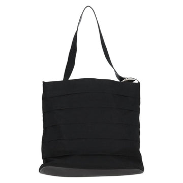 Salvatore Ferragamo Vala Shoulder Bag Canvas Black Silver Auth bs27291 - 0