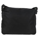 PRADA Shoulder Bag Nylon Black Silver Auth bs27299-3