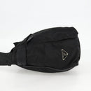 PRADA Shoulder Bag Nylon Black Silver Auth bs27299-4