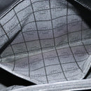 CELINE Macadam Canvas Hand Bag Enamel Brown Gold Auth bs27304-11