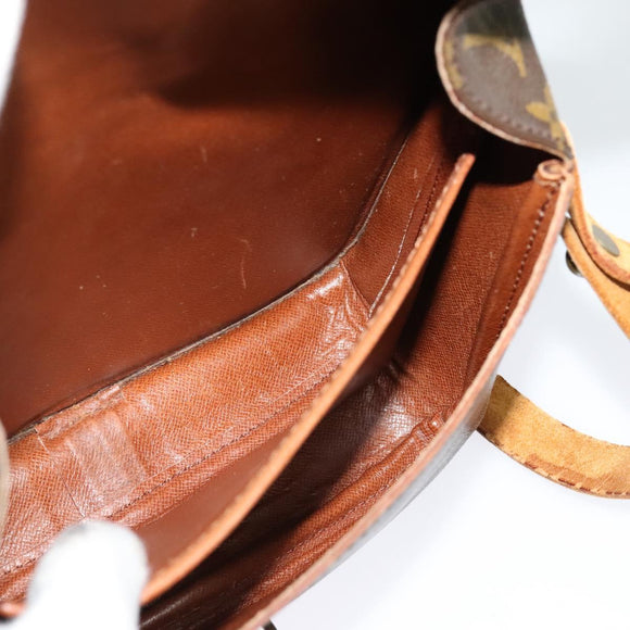 LOUIS VUITTON Monogram Cartouchiere MM Shoulder Bag M51253 LV Auth bs27313