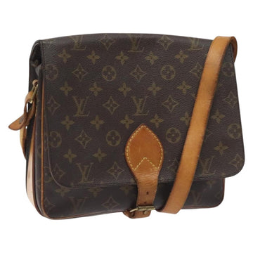 LOUIS VUITTON Monogram Cartouchiere GM Shoulder Bag M51252 LV Auth bs27318