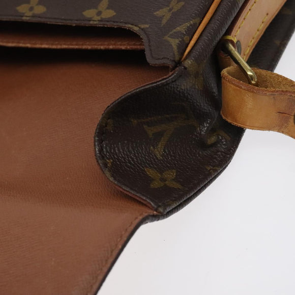 LOUIS VUITTON Monogram Cartouchiere GM Shoulder Bag M51252 LV Auth bs27318