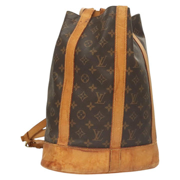 LOUIS VUITTON Monogram Randonnee PM Shoulder Bag M42243 LV Auth bs27321