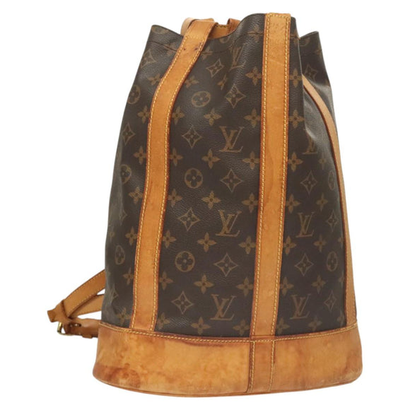 LOUIS VUITTON Monogram Randonnee PM Shoulder Bag M42243 LV Auth bs27321
