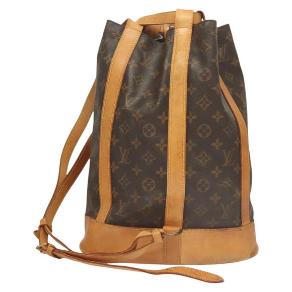 LOUIS VUITTON Monogram Randonnee PM Shoulder Bag M42243 LV Auth bs27321