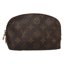 LOUIS VUITTON Monogram Pochette Cosmetic PM Pouch M43998 LV Auth bs27324-1