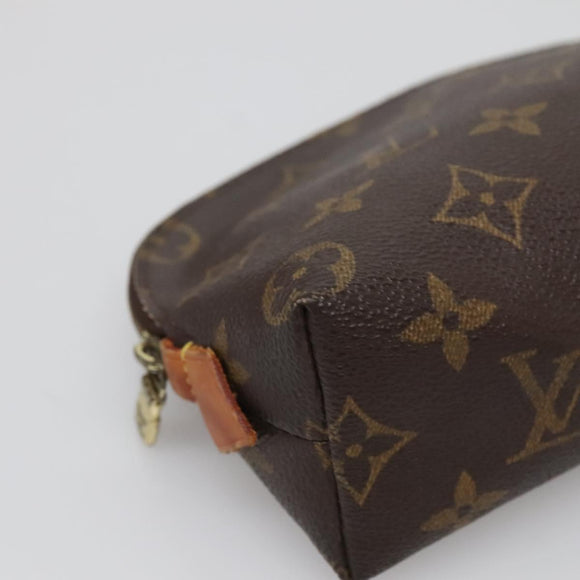 LOUIS VUITTON Monogram Pochette Cosmetic PM Pouch M43998 LV Auth bs27324