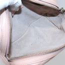 GUCCI GG Marmont Pouch Leather Pink 476165 Auth bs27327-14