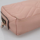 GUCCI GG Marmont Pouch Leather Pink 476165 Auth bs27327-9