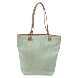 GUCCI GG Canvas Tote Bag Nylon Peppermint Gold 002 1099 Auth bs27328 - 0