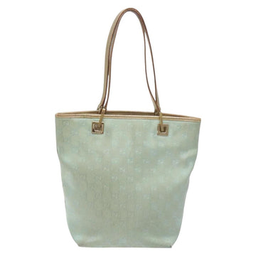 GUCCI GG Canvas Tote Bag Nylon Peppermint Gold 002 1099 Auth bs27328 - 0