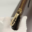 GUCCI Hand Bag Leather Brown Gold 000 1998 0570 Auth bs27334-14