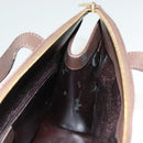 GUCCI Hand Bag Leather Brown Gold 000 1998 0570 Auth bs27334-17