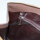 GUCCI Hand Bag Leather Brown Gold 000 1998 0570 Auth bs27334-19