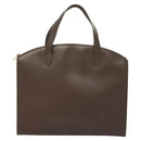 GUCCI Hand Bag Leather Brown Gold 000 1998 0570 Auth bs27334-2