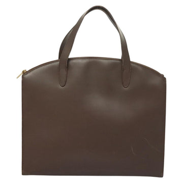 GUCCI Hand Bag Leather Brown Gold 000 1998 0570 Auth bs27334 - 0