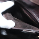 GUCCI Hand Bag Leather Brown Gold 000 1998 0570 Auth bs27334-20