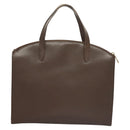 GUCCI Hand Bag Leather Brown Gold 000 1998 0570 Auth bs27334-3