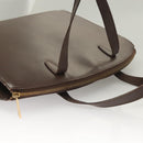 GUCCI Hand Bag Leather Brown Gold 000 1998 0570 Auth bs27334-6