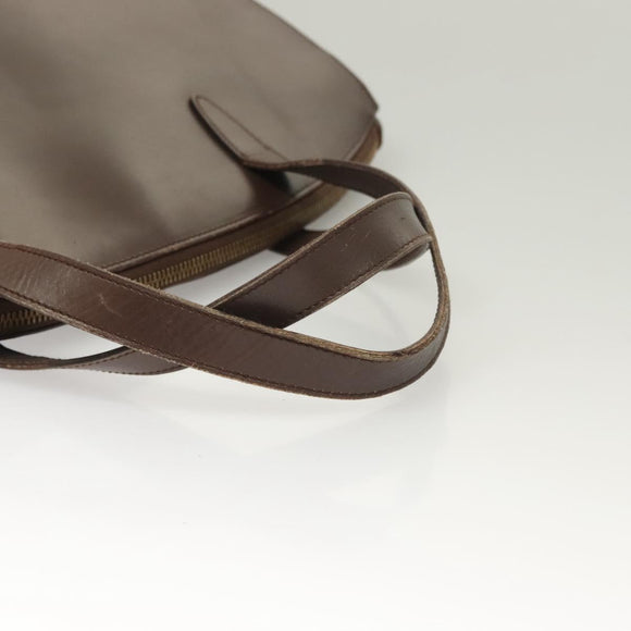 GUCCI Hand Bag Leather Brown Gold 000 1998 0570 Auth bs27334