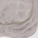 CHANEL New Travel Line Shoulder Bag Nylon Pink Gold CC Auth bs27338-15