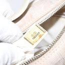 CHANEL New Travel Line Shoulder Bag Nylon Pink Gold CC Auth bs27338-11