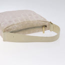 CHANEL New Travel Line Shoulder Bag Nylon Pink Gold CC Auth bs27338-7