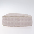 CHANEL New Travel Line Shoulder Bag Nylon Pink Gold CC Auth bs27338-5