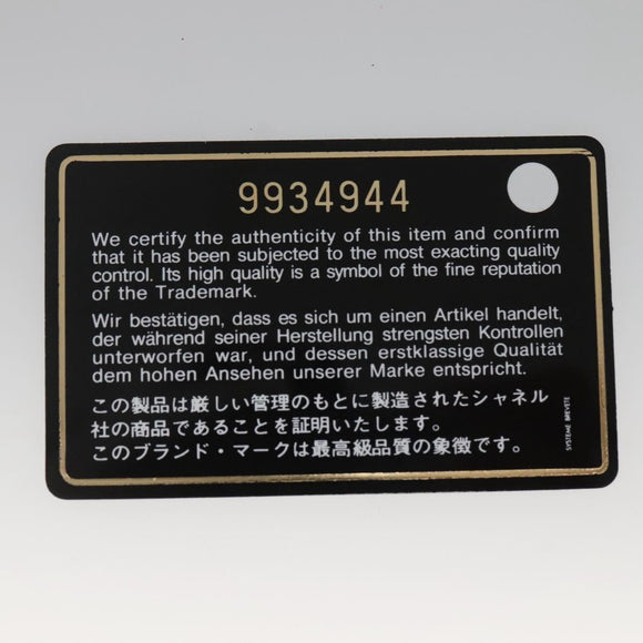 CHANEL Icon line Cigarette Case Leather Red CC Auth bs27345