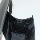 Salvatore Ferragamo Gancini Hand Bag Enamel 2way Gray Silver Auth bs27352-19