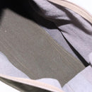 LOEWE Shoulder Bag Canvas Leather Khaki Auth bs27361-12
