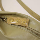 VERSACE Backpack Leather Beige Gold Auth bs27362-11