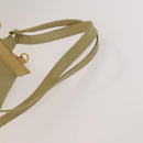 VERSACE Backpack Leather Beige Gold Auth bs27362-7