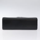 GIVENCHY Hand Bag Leather Black Silver Auth bs27366-5