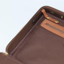 VALENTINO Hand Bag Leather 2way Brown Gold Auth bs27369-19