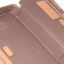 VALENTINO Hand Bag Leather 2way Brown Gold Auth bs27369-11