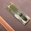 VALENTINO Hand Bag Leather 2way Brown Gold Auth bs27369-12