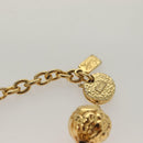 SAINT LAURENT Necklace Metal Gold Auth bs27372-11