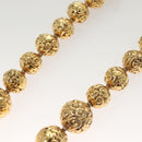 SAINT LAURENT Necklace Metal Gold Auth bs27372-9