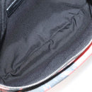 SAINT LAURENT Body Bag Nylon Pink Silver Auth bs27374-10