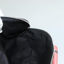 SAINT LAURENT Body Bag Nylon Pink Silver Auth bs27374-23